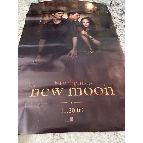 The Twilight Saga New Moon 2009 Movie Poster 24x36 Inches Robert Pattinson Krist - Picture 2 of 2
